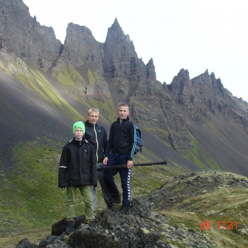 Frá gönguferðardeginum í fyrra