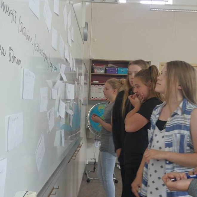 Nemendur vanda valið