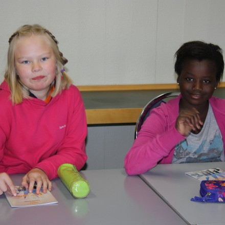 Tamara og Sigrún Edda komnar í Undraheim auranna