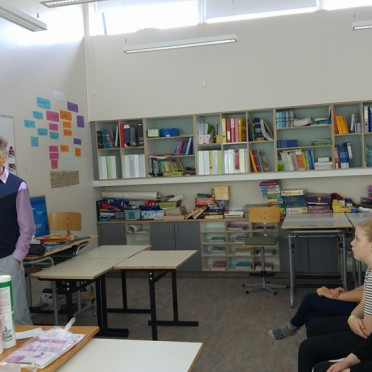 Bjarni segir frá ferðinni sinni upp á Hraundranga