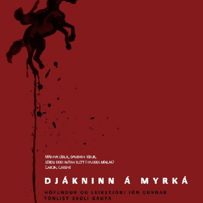 Forsíðan á leikskránni