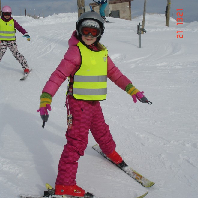 Á skíðum skemmti ég mér.....