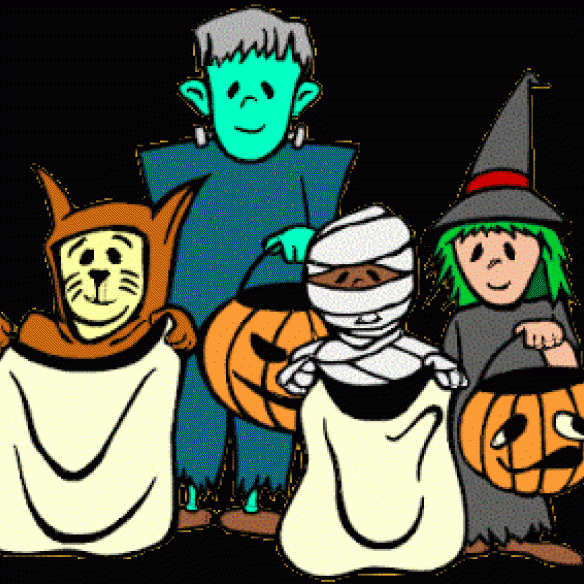 Öskudagsgleði í skólanum í dag