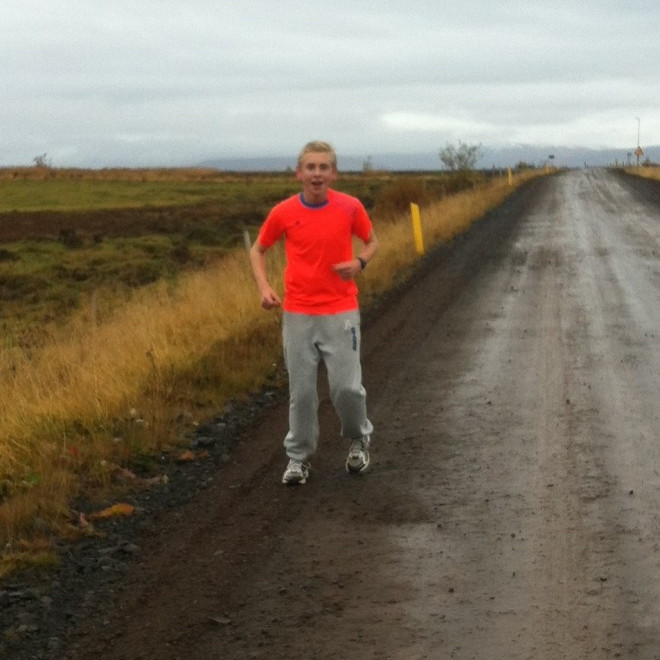 Helgi Pétur fór 10 km