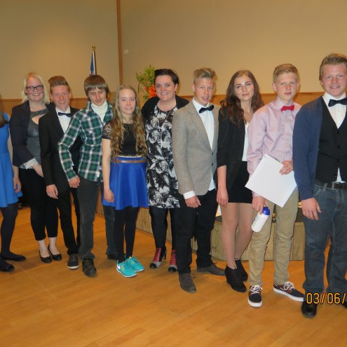 Skólaslit skólaársins 2013 - 2014