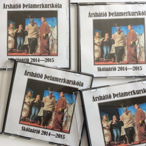 Upptaka frá árshátíðinni