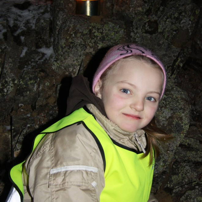 Karin Thelma og ljósið hennar