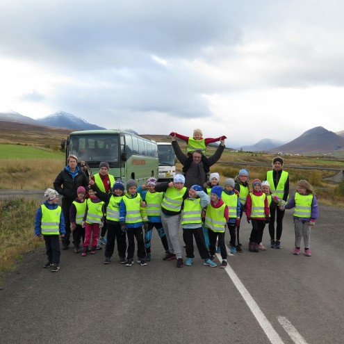 Norræna skólahlaupið - nokkrar myndir