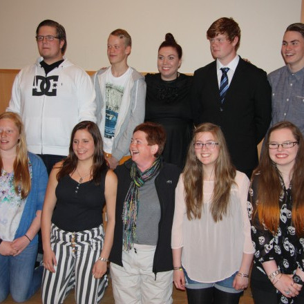 Útskriftarhópurinn