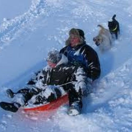 Það verður gaman að renna sér niður Kaldbak