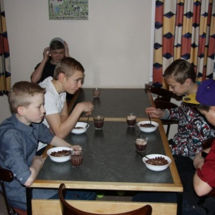 Það er ekki á hverjum degi sem kókópuffs er í boði