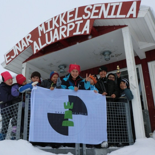 Krakkar í skólanum í Ittoqqortoormiit