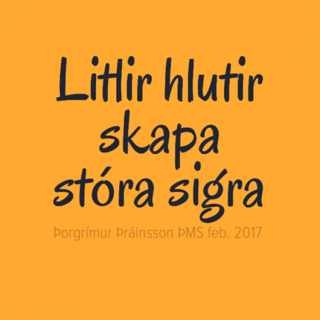 Sterk liðheild-hvað getum við lært af landsliðinu?