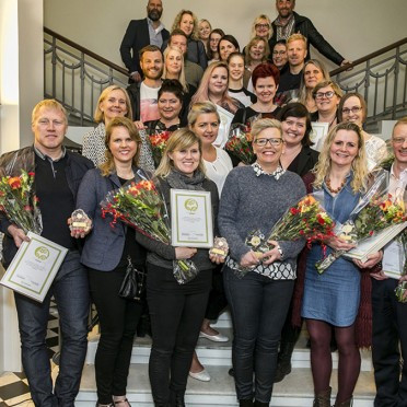 Verðlaunahafar í Safnahúsinu