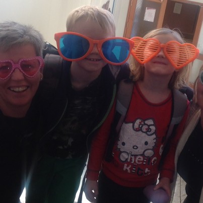 Sólgleraugnadagur í skólanum