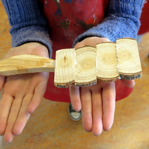 Smjörhnífar úr lerki