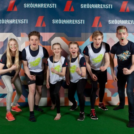 Skólahreysti - annað sæti