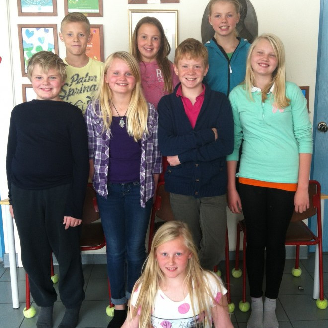 Fyrstu Vinaliðar Þelamerkurskóla