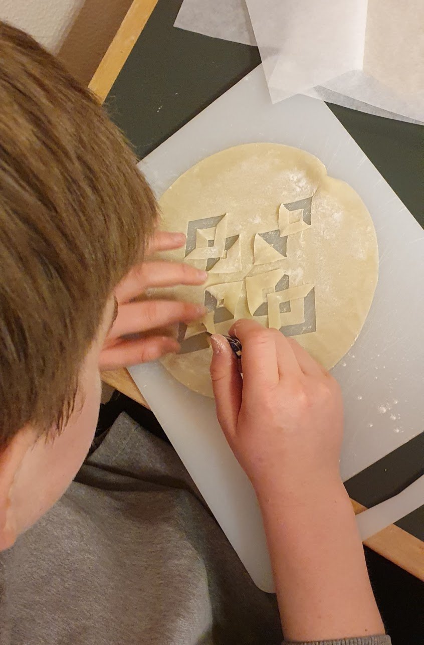 Laufabrauð og kósýheit