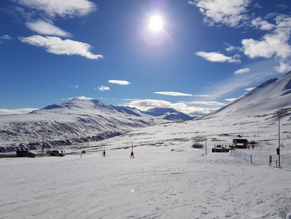 Frábær útivistardagur í Hlíðarfjalli