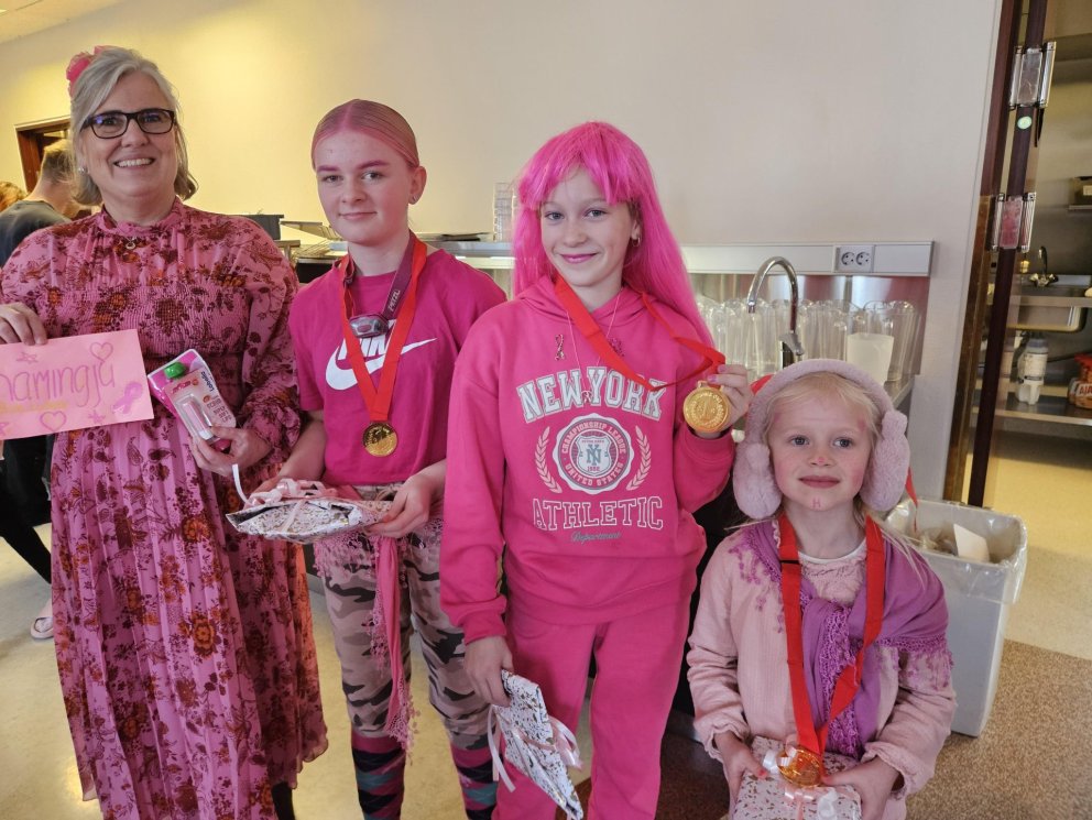 Sigurvegarar Bleika dagsins í fyrra