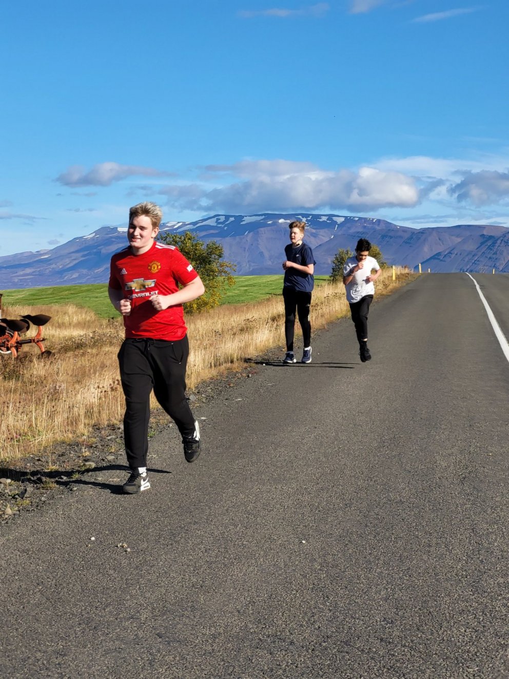 Frétt frá nemendum um skólahlaupið okkar