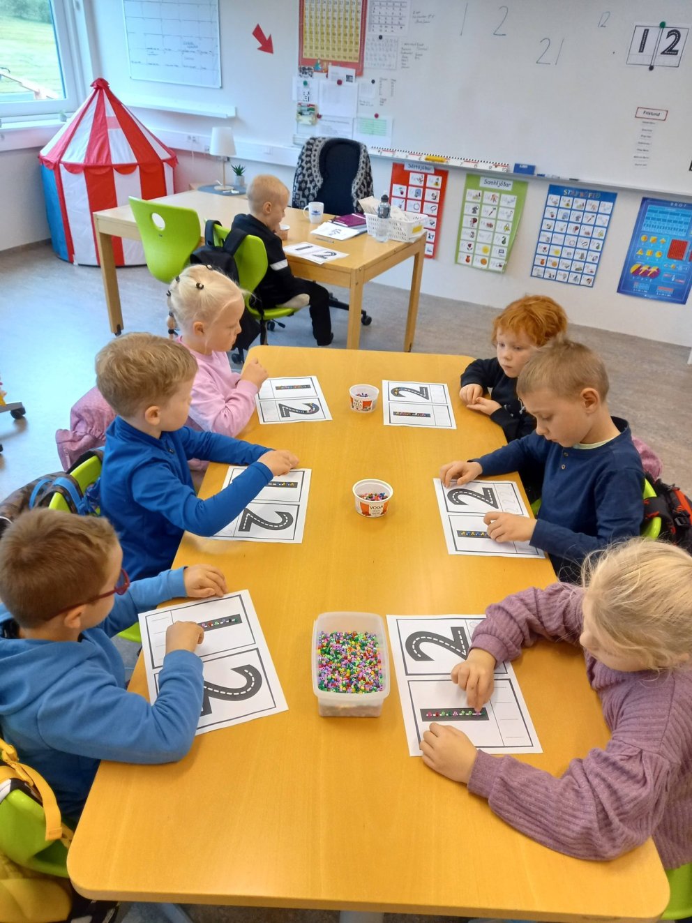 Frétt frá 1. bekk um fyrstu vikurnar í skólanum