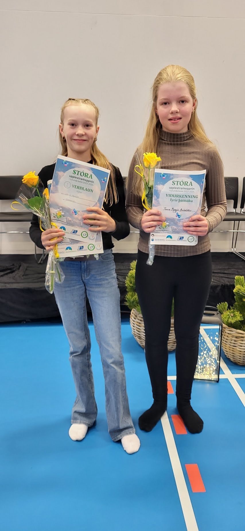 Þelamerkurskóli sigrar stóru upplestrarhátíðina við Eyjafjörð