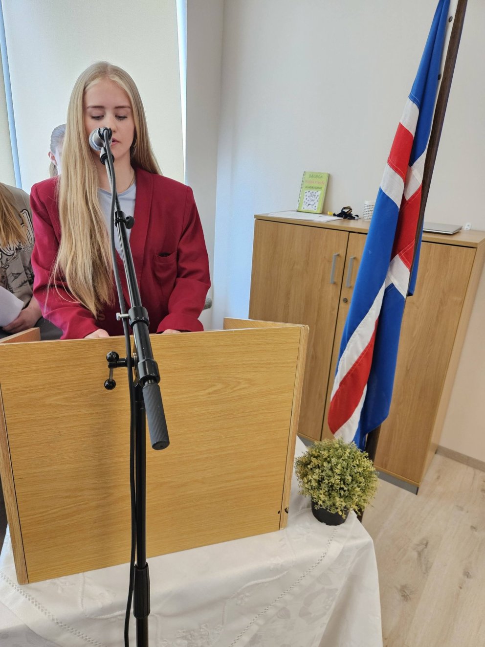 Sandra Björk stóð uppi sem sigurvegari