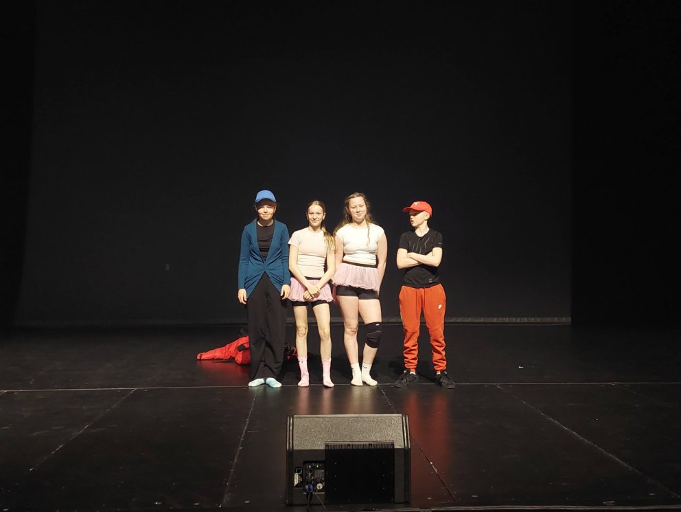 Keppendur Þelamerkurskóla í Fiðringi 2025