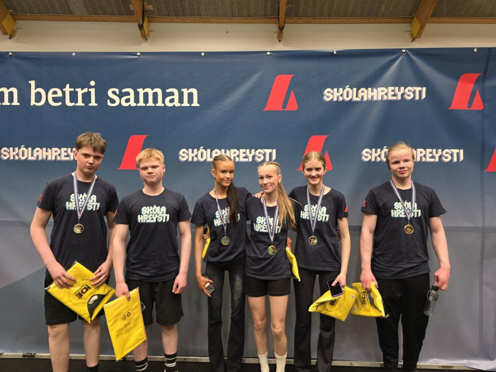 Skólahreystislið Þelamerkurskóla