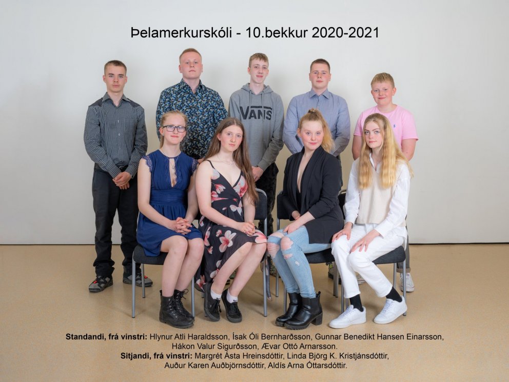 Skólaslit Þelamerkurskóla 2021
