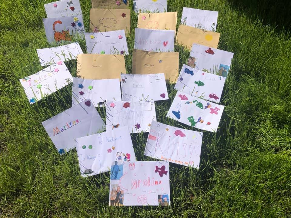 Pennavinasamstarf við nemendur í Póllandi