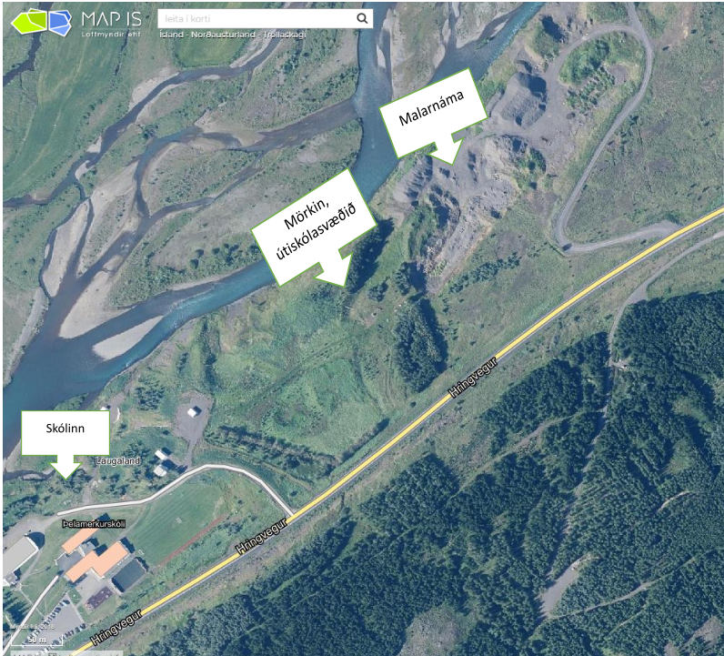 Frétt frá nemendum um Gullnámuna - uppgræðslu námunnar