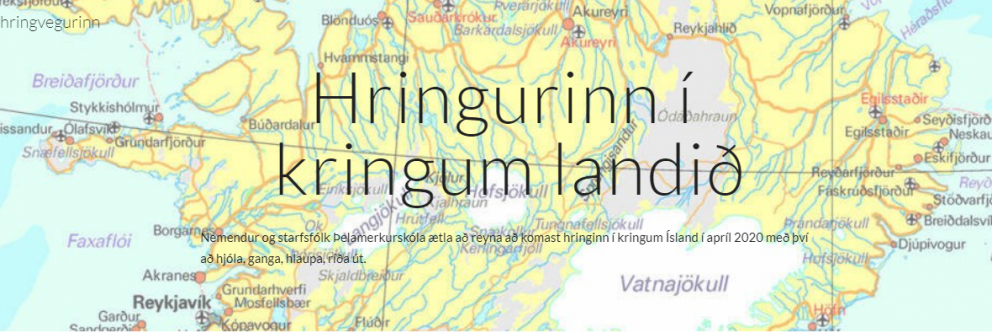 Heimsmet í lestri og hreyfiátak Þelamerkurskóla í apríl