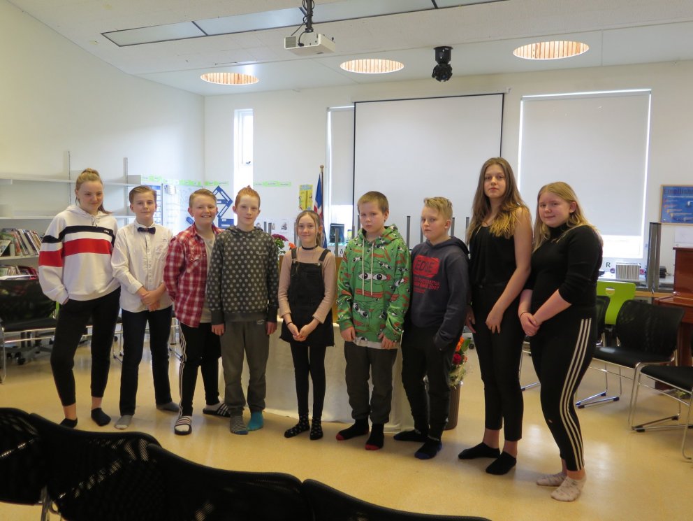 Stóra upplestrarhátíðin í Þelamerkurskóla