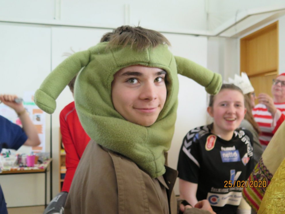 Öskudagsskemmtun í skólanum