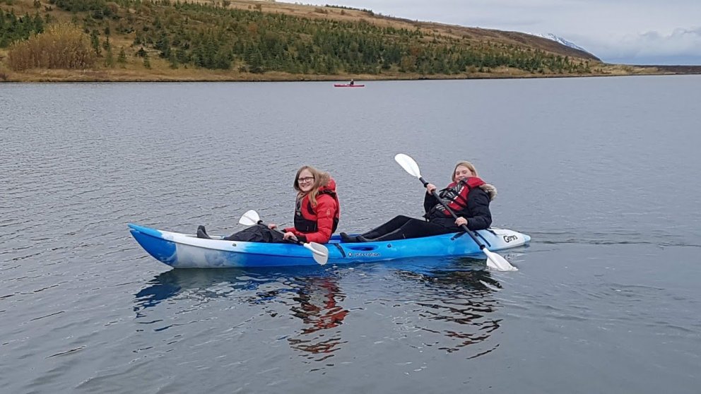 Kajakferð í útivistarvali