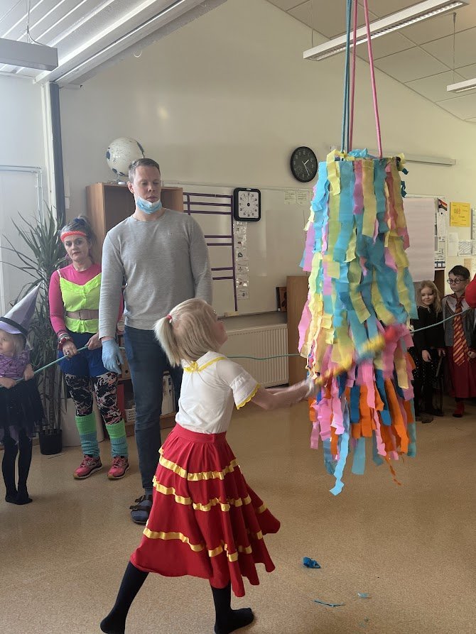 Öskudagsgleði á sprengidag