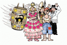 Öskudagsgleði í Þelamerkurskóla