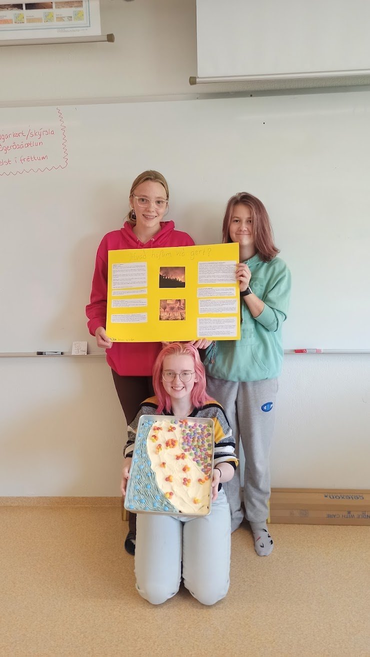 Flott verkefni úr 9. og 10. bekk