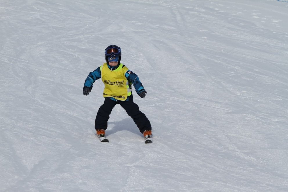 Myndir frá skíðaskóla og útivistardegi