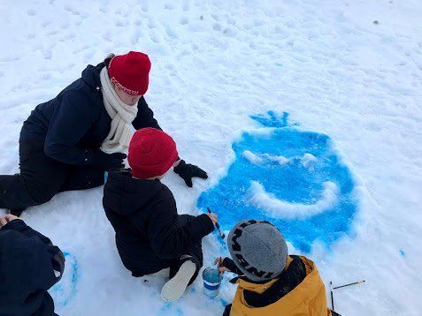 Fjör í útiskóla - myndir og myndbönd