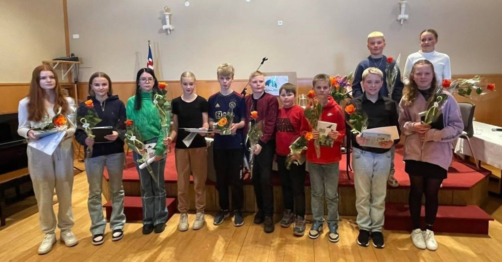 Stóra upplestrarhátíð 7. bekkinga