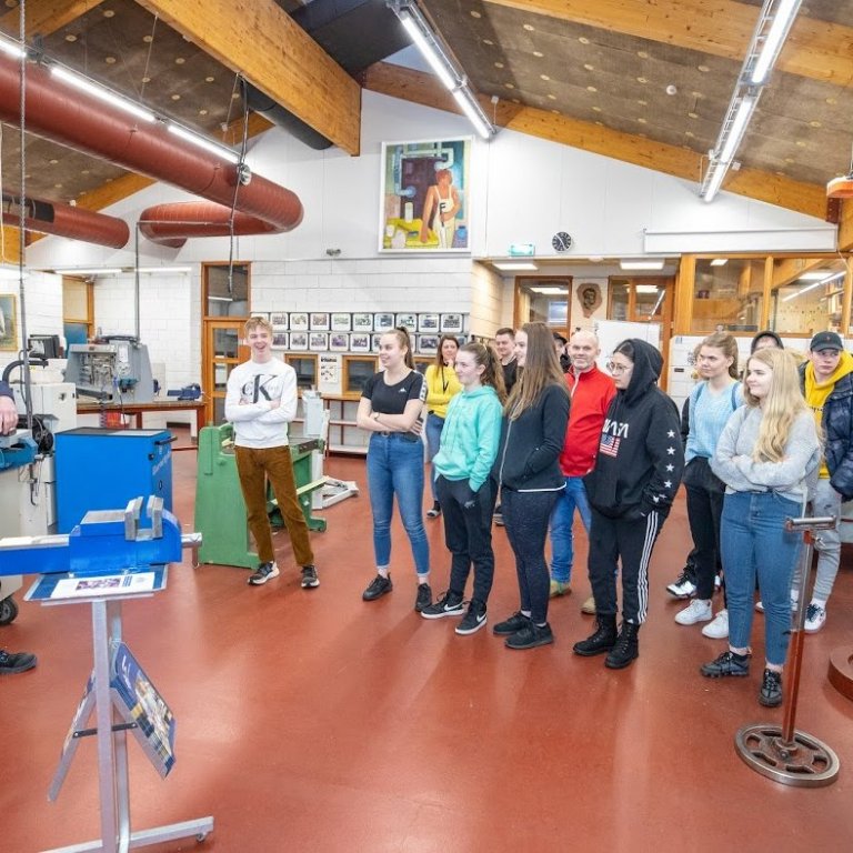 Framhaldsskólaheimsóknir 9. og 10. bekkinga - frétt frá nemendum