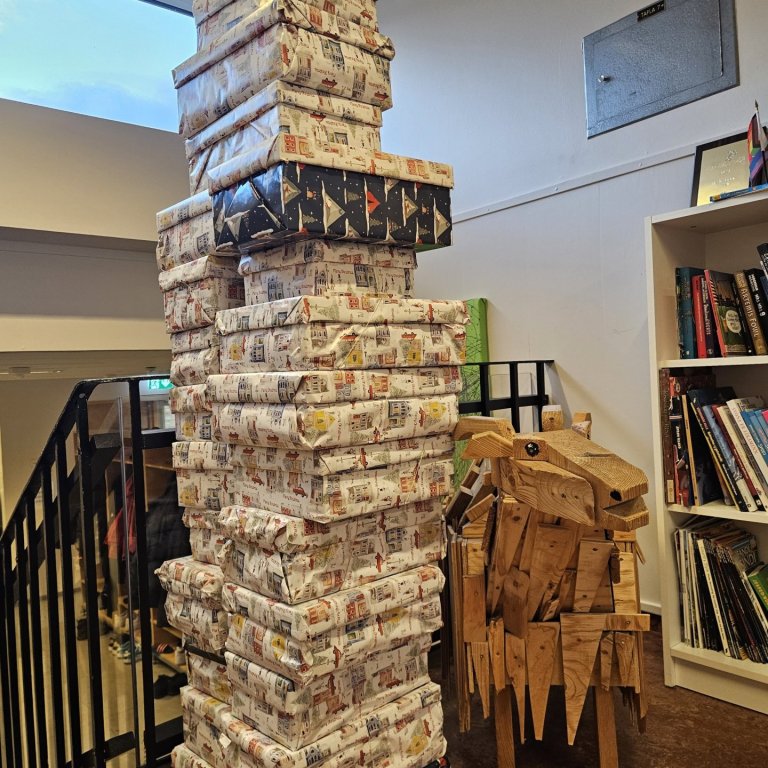 Glæsilegir jólaskókassar!