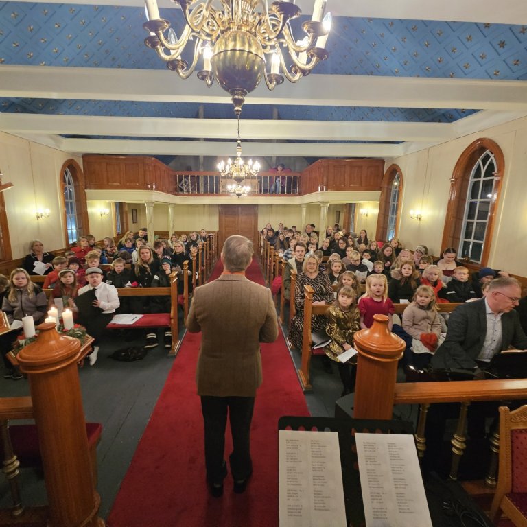 Hátíðarstund í Möðruvallakirkju á litlu jólunum