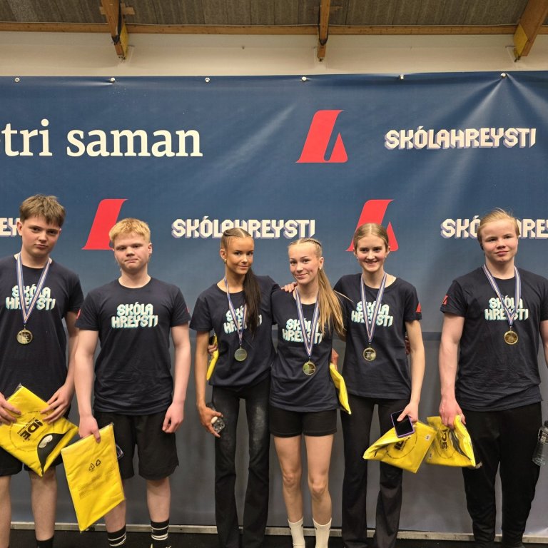 Skólahreystislið Þelamerkurskóla