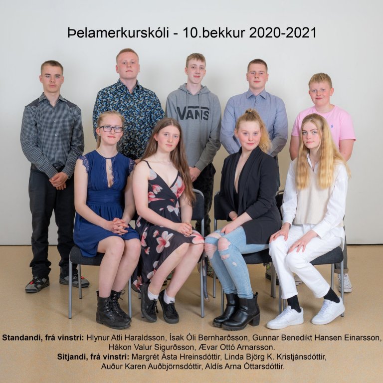 Skólaslit Þelamerkurskóla 2021