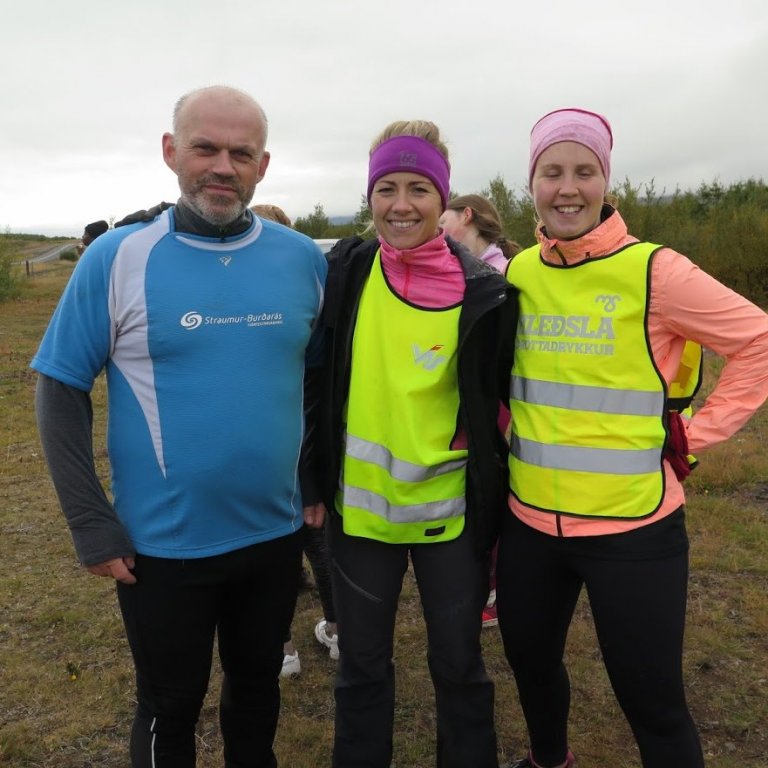 Skipuleggjendur hlaupsins